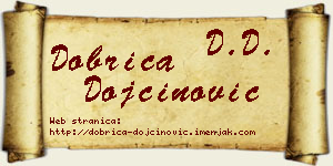 Dobrica Dojčinović vizit kartica